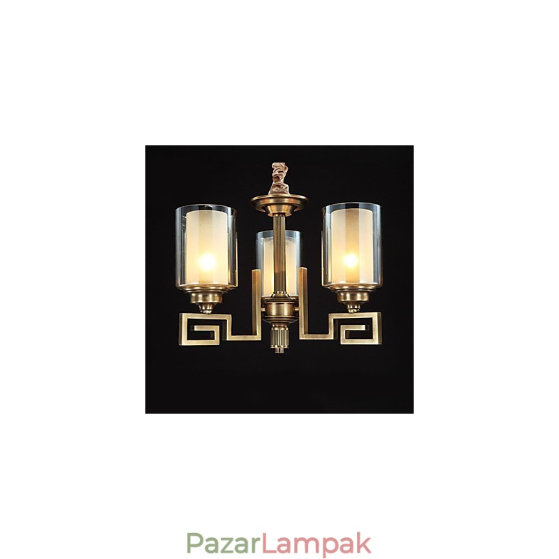 Kínai stílusú lámpa Réz lámpa Réz lámpa