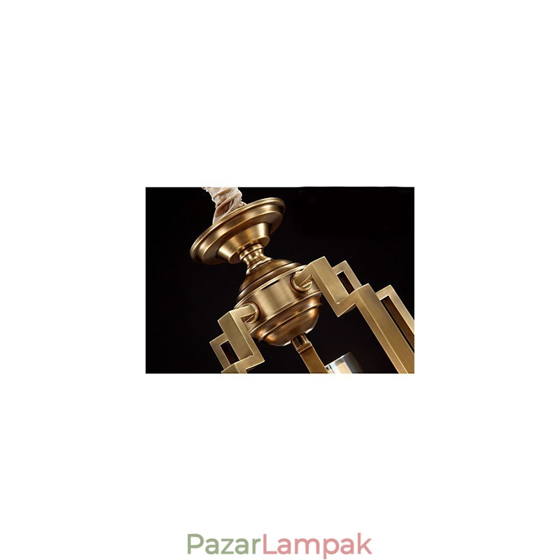 Kínai stílusú lámpa Réz lámpa Réz lámpa
