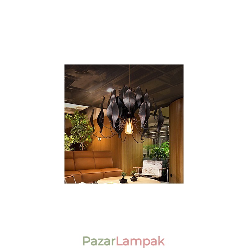 Retro klasszikus fém mennyezeti lámpák Egyszerű függőlámpák Cafe függőlámpa