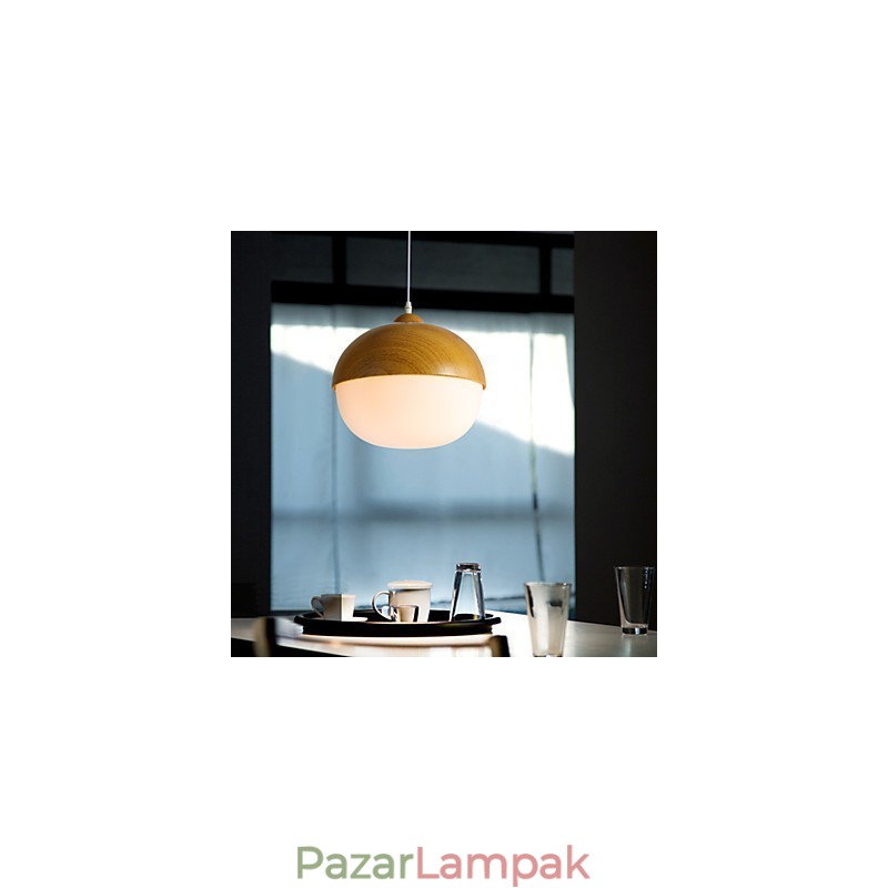 Nordic Contracted Mushroom Creative Nuts egyfejű üvegcsillár lámpa