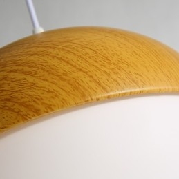 Nordic Contracted Mushroom Creative Nuts egyfejű üvegcsillár lámpa