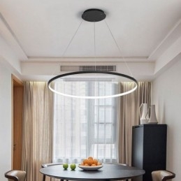 Szabályozható, 80 cm átmérőjű, modern kivitelű függeszték