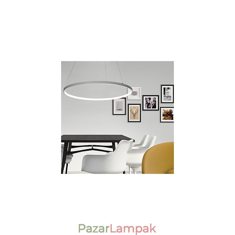 Szabályozható, 80 cm átmérőjű, modern kivitelű függeszték