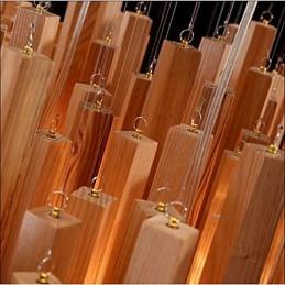 Hotel Engineering Wood Art Line csillár