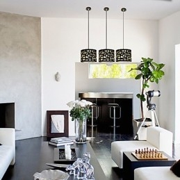 Egyfejes divatos szerződéses és kortárs kreatív, mint a madárfészek DropLight lámpa