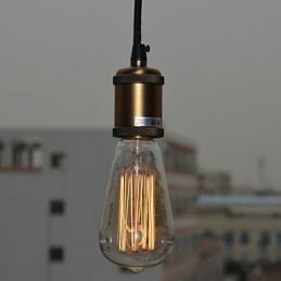 Hagyományos klasszikus vintage mini stílusú galvanizált függőlámpa