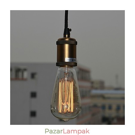 Hagyományos klasszikus vintage mini stílusú galvanizált függőlámpa Hagyományos klasszikus vintage mini stílusú galvanizált függőlámpa