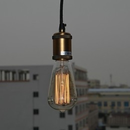 Hagyományos klasszikus vintage mini stílusú galvanizált függőlámpa