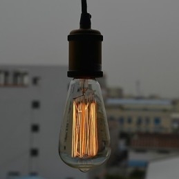 Hagyományos klasszikus vintage mini stílusú galvanizált függőlámpa