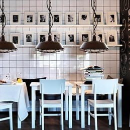 1 Világos Vintage fém függőlámpa