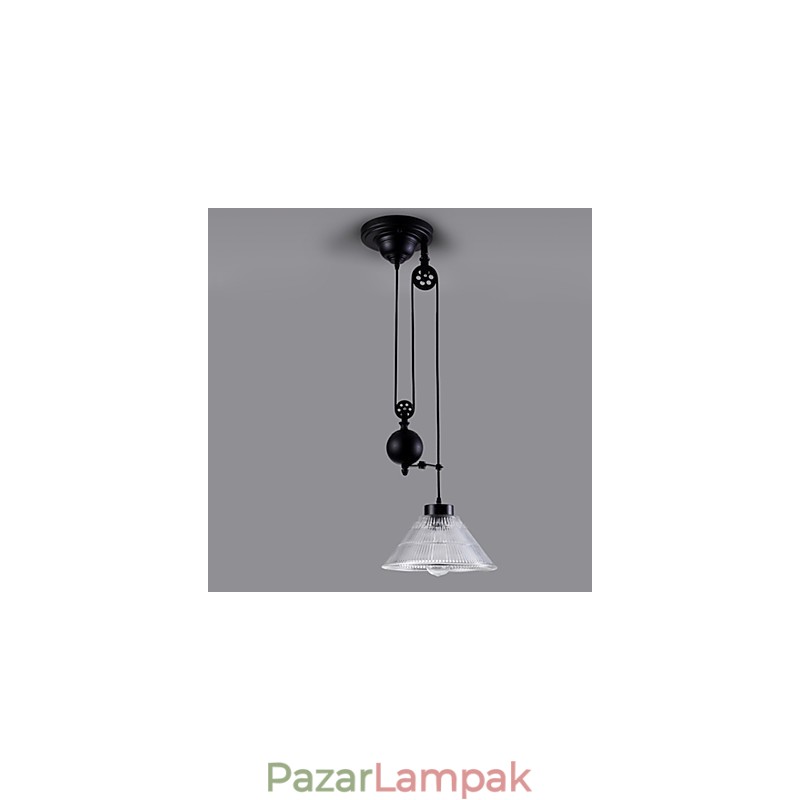 Vintage Pendant Light 1 Light Island Light Előcsarnok medálok Fém + Galss