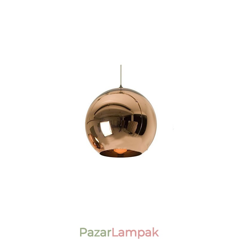 Kreatív egyszerű üveg nordic retro galvanizálás golyós függőlámpa lámpa