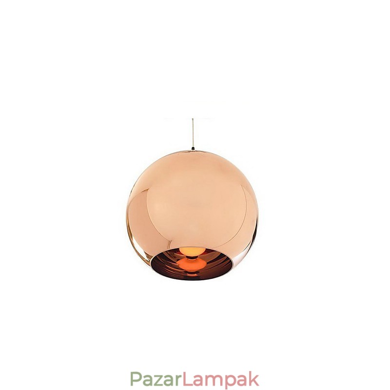 Kreatív egyszerű üveg nordic retro galvanizálás golyós függőlámpa lámpa