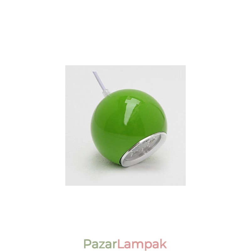 Modern kortárs Globe festmény fém függőlámpa