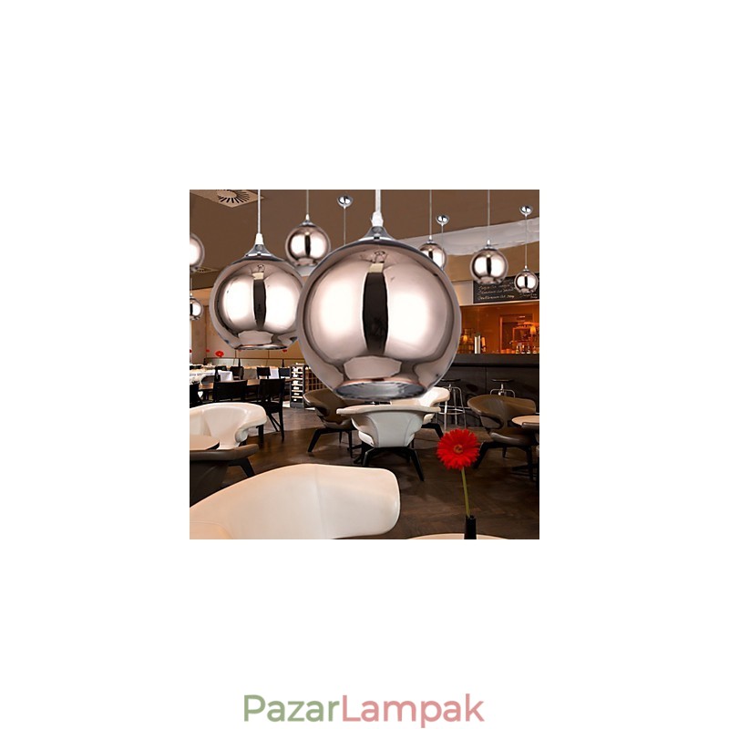 60 modern, kortárs földgömb, galvanizált fém függőlámpa