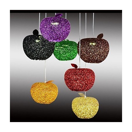 Szőtt alumínium csillár hét fejlámpával Apple