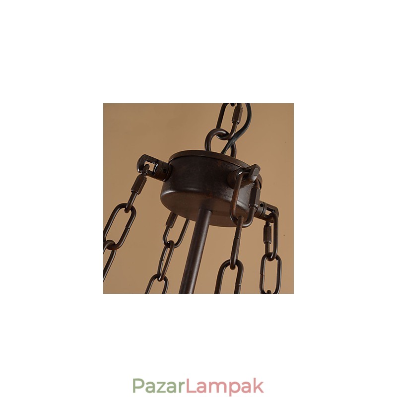 Retro klasszikus fém mennyezeti lámpák Egyszerű függőlámpák Cafe függőlámpa