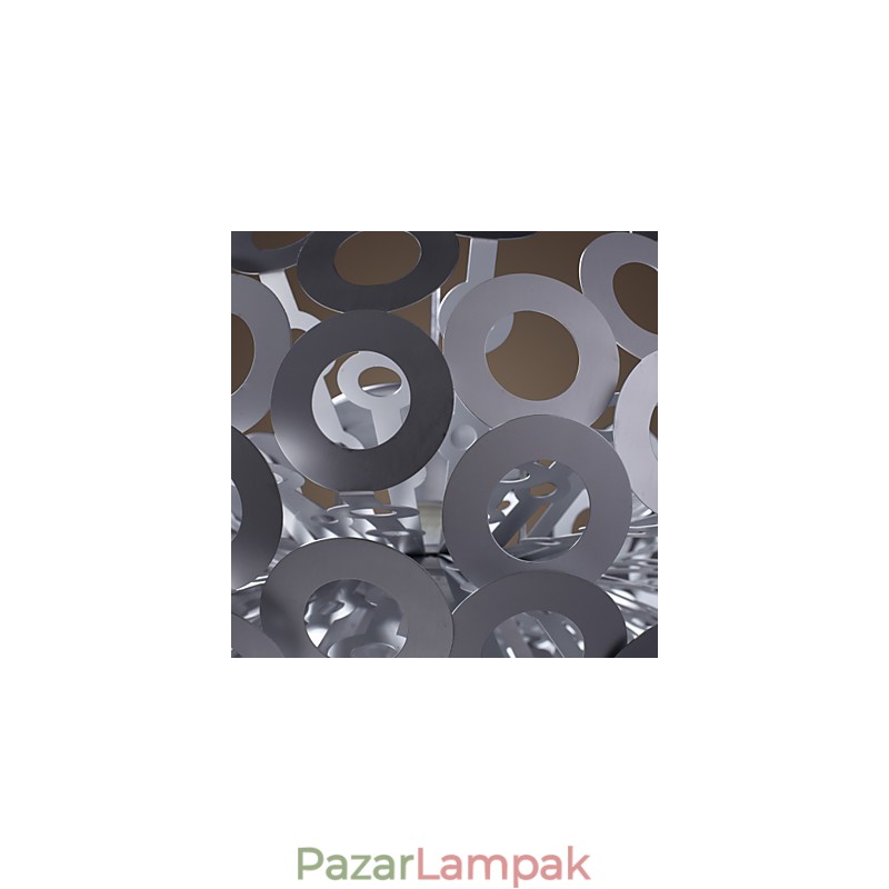 Modern függőlámpa körkörös lámpaernyőben