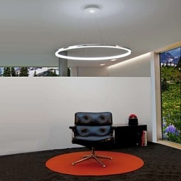 Függeszték Modern dizájn nappali gyűrű