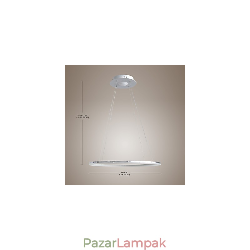 Függeszték Modern dizájn nappali gyűrű