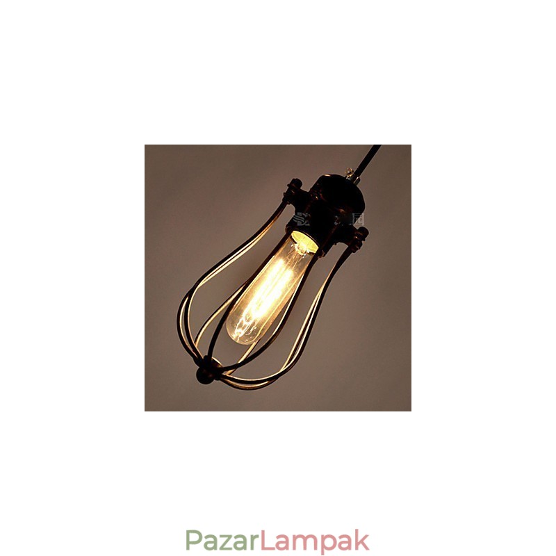 Vintage Edison többszörös állítható barkács mennyezeti lámpa Fényfüggő világítás csillár Modern elegáns ipari étkező
