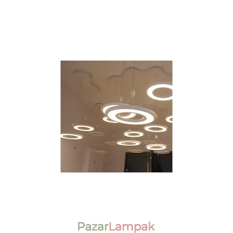 Modern függőlámpa Kortárs fém