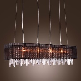 Modern kortárs Island Crystal Egyéb fém függőlámpa