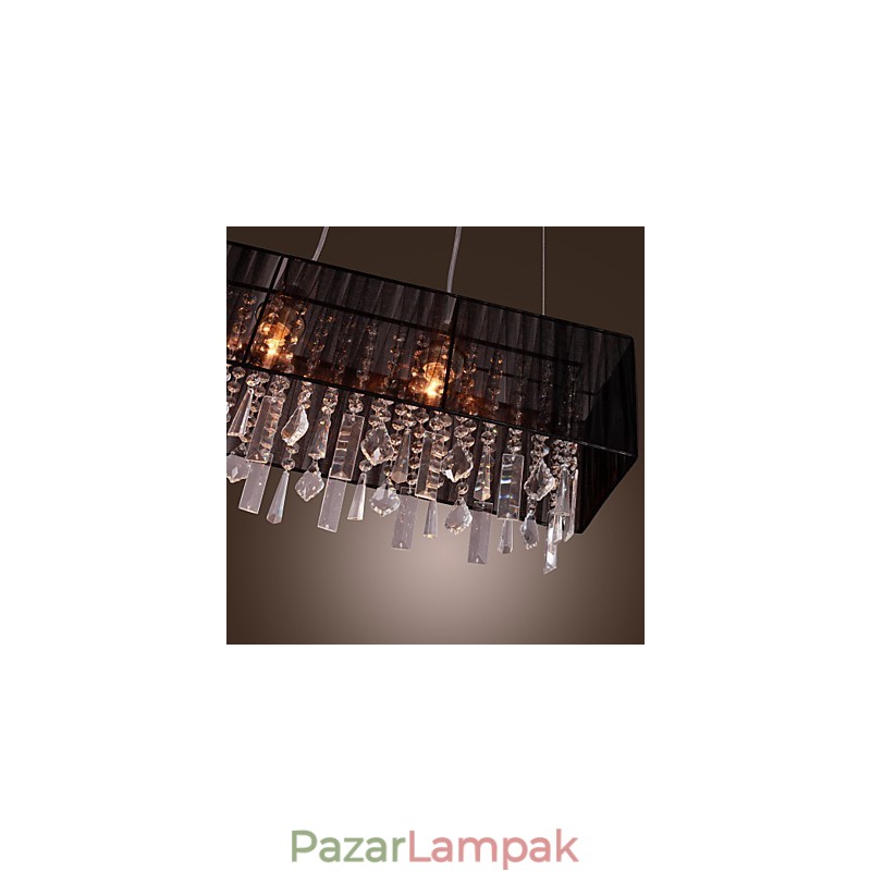 Modern kortárs Island Crystal Egyéb fém függőlámpa