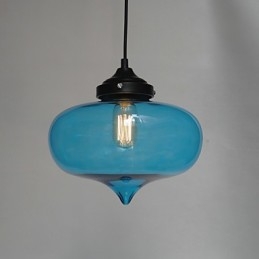 Buborék design függő 1 lámpa átlátszó árnyalattal