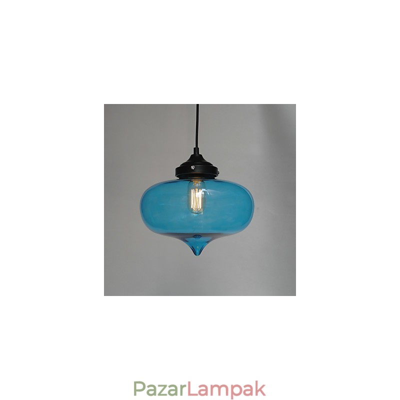 Buborék design függő 1 lámpa átlátszó árnyalattal
