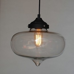 Buborék design függő 1 lámpa átlátszó árnyalattal