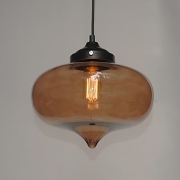 Buborék design függő 1 lámpa átlátszó árnyalattal