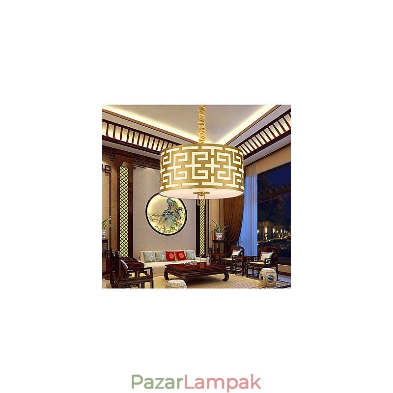 Kínai stílusú függő világítás Modern egyszerűség