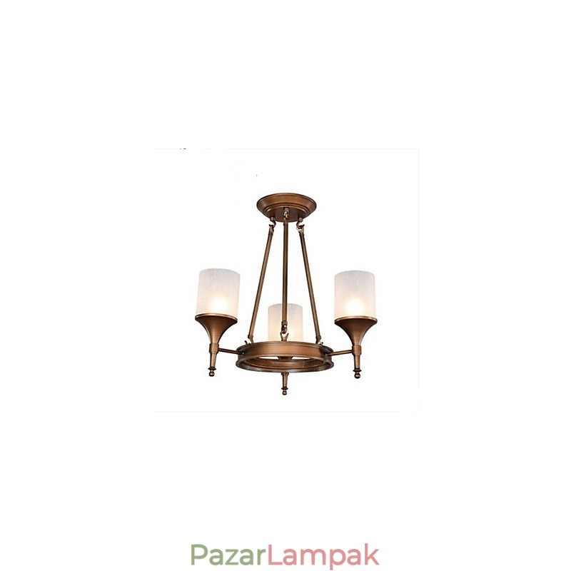 Retro lelkipásztori kovácsoltvas csillár