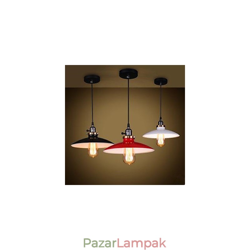 Amerikai ipari tetőtér LOFT stílusú csepplámpa
