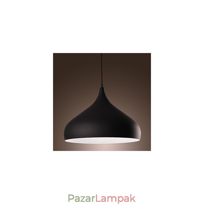 Modern, kortárs retro tál mini stílusú festményfüggő lámpa