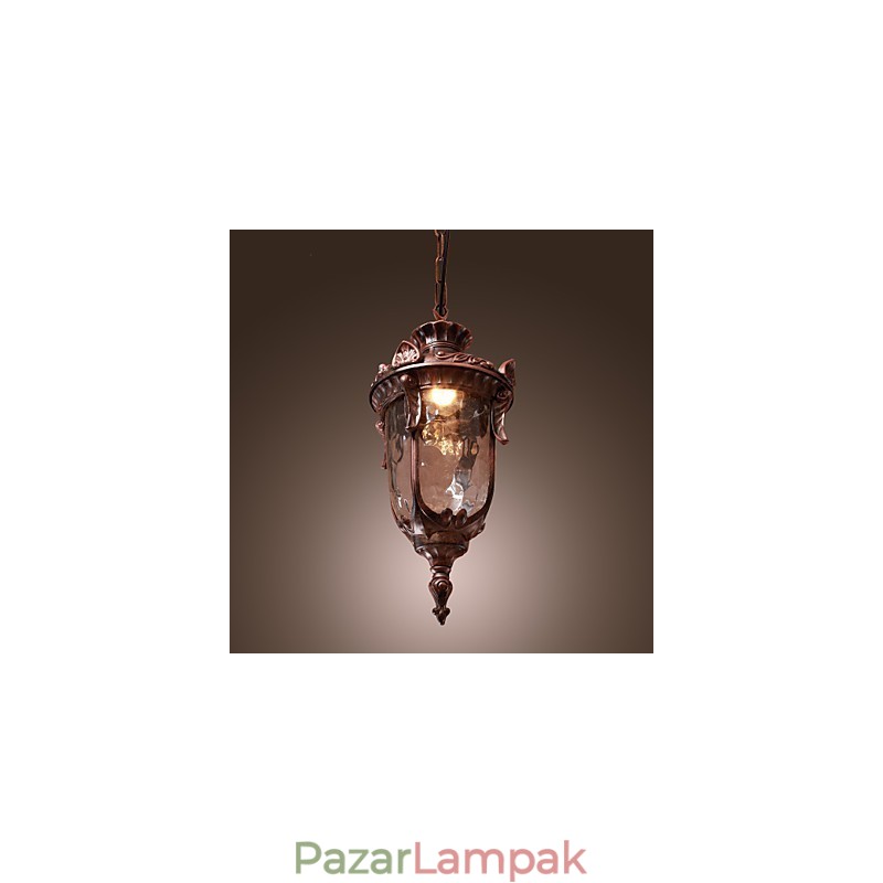 Antik ihletésű függőlámpa 1 lámpával