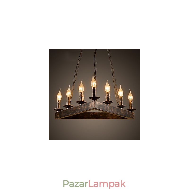 Retro klasszikus fém mennyezeti lámpák Egyszerű függőlámpák Cafe függőlámpa