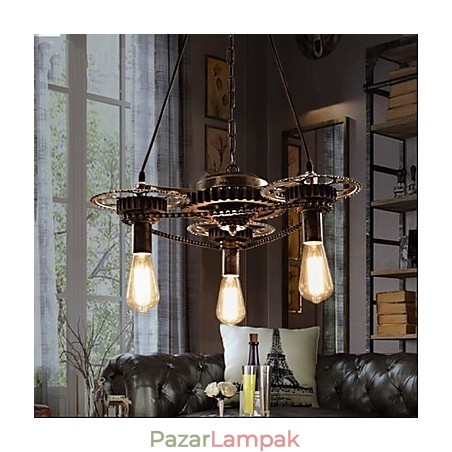 VintageLron csillár ipari szélhajtómű csillár VintageLron csillár ipari szélhajtómű csillár