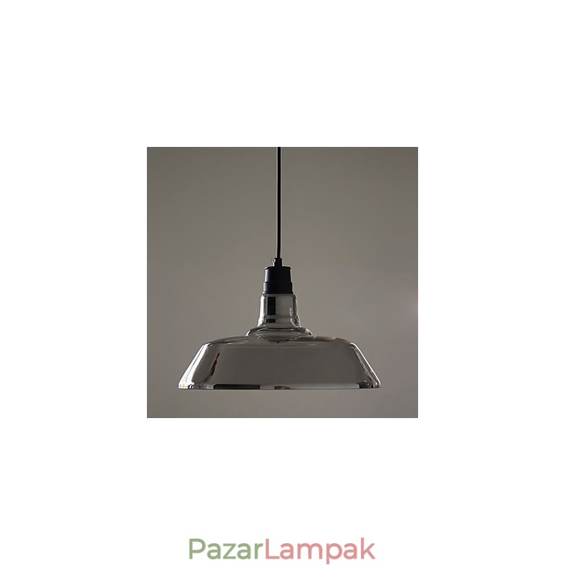 Vintage galvanizált függőlámpa garázs