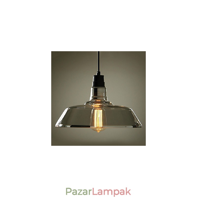 Vintage galvanizált függőlámpa garázs