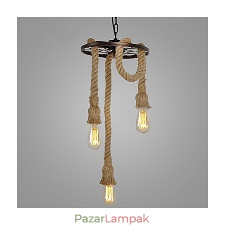 Retro mini stílusú galvanizált fém függőlámpa Retro mini stílusú galvanizált fém függőlámpa