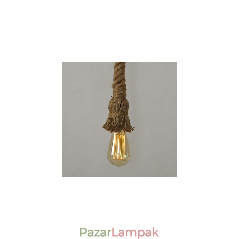Retro mini stílusú galvanizált fém függőlámpa