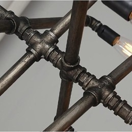 Hagyományos klasszikus vintage retro lámpás country festés fém függőlámpa