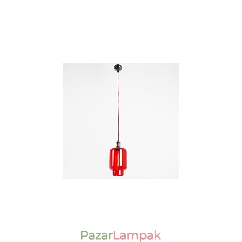 Modern bevonatüveg 1 világos függesztő