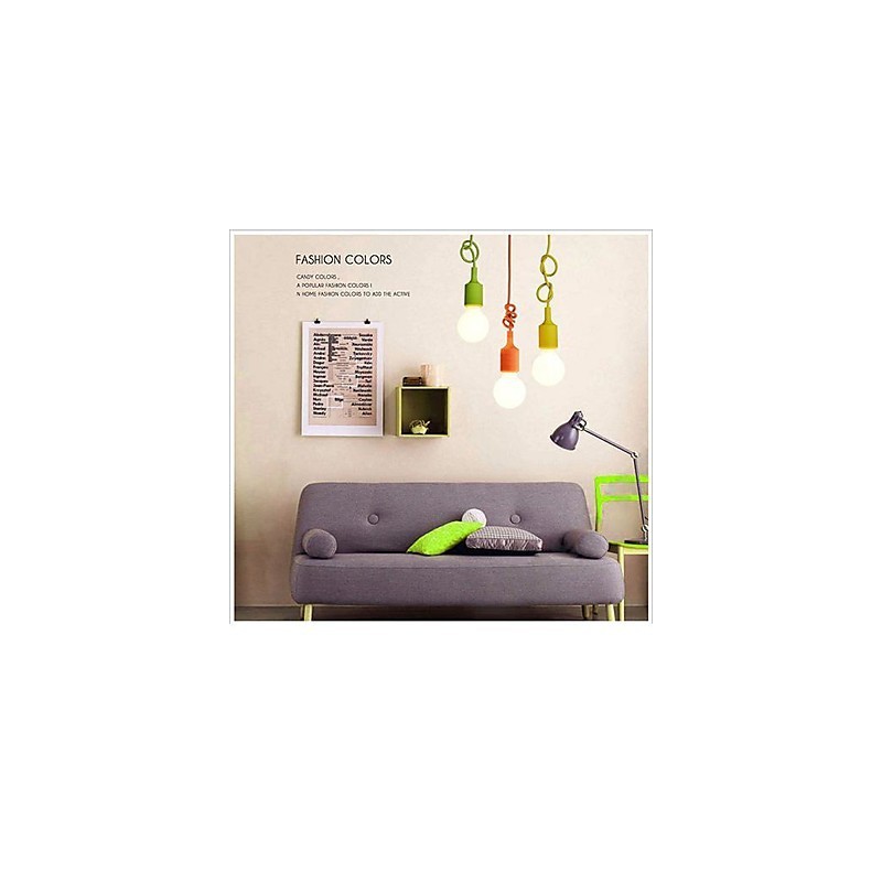 Mini Medál 1 Világos Modern Minimalista Szilikon Cukorka Színek