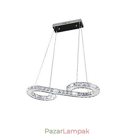 Modell Függeszték Modern Crystal lámpák Világítás Luxus mennyezeti lámpatestek