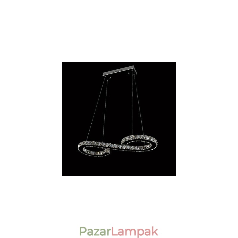 Modell Függeszték Modern Crystal lámpák Világítás Luxus mennyezeti lámpatestek