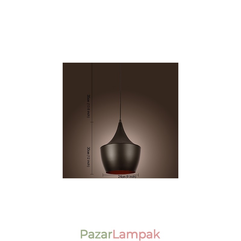 Modern kortárs retro mini stílusú festményfüggő lámpa