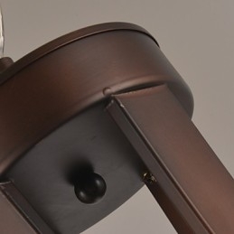 Hagyományos klasszikus Retro mini stílusú festmény fémcsillár
